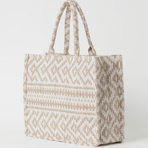 H&M LARGE BOOK TOTE